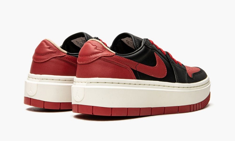 Nike Air Jordan 1 Elevate Low 'Bred' Naisten Kengät Mustat Punainen Valkoinen | 936THJYAI