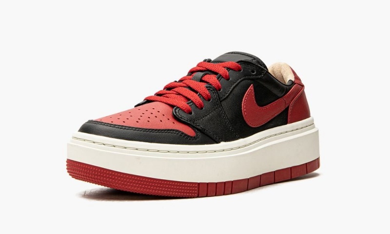 Nike Air Jordan 1 Elevate Low 'Bred' Naisten Kengät Mustat Punainen Valkoinen | 936THJYAI