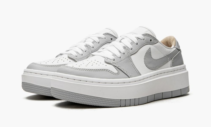 Nike Air Jordan 1 Elevate Low 'Wolf Grey' Naisten Kengät Valkoinen Harmaat | 859EFVJKP