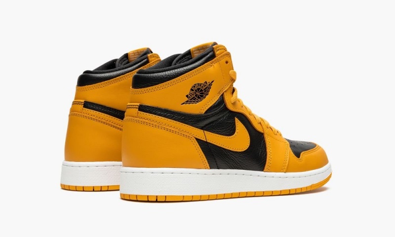 Nike Air Jordan 1 GS 'Pollen' Lasten Kengät Valkoinen Mustat Keltainen | 182HYQBSZ