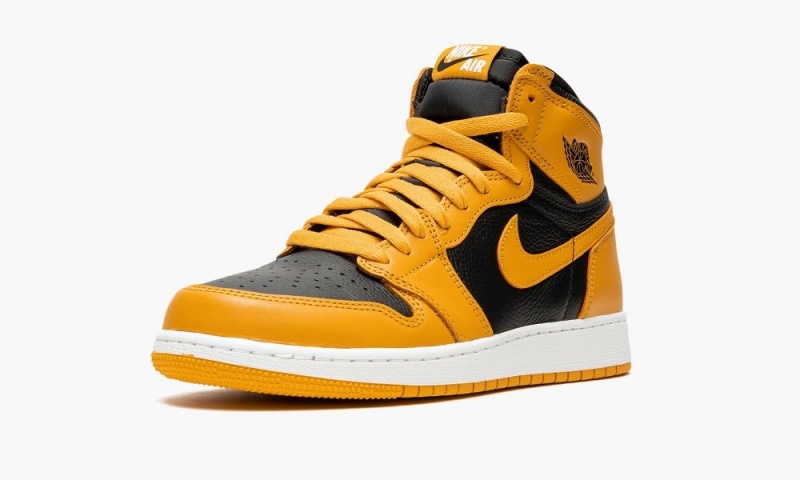 Nike Air Jordan 1 GS 'Pollen' Lasten Kengät Valkoinen Mustat Keltainen | 182HYQBSZ