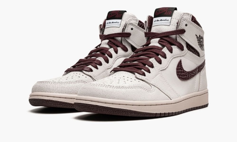 Nike Air Jordan 1 HIGH OG 'A Ma Maniere x' Miesten Kengät Valkoinen Viininpunainen | 601CPBRJH