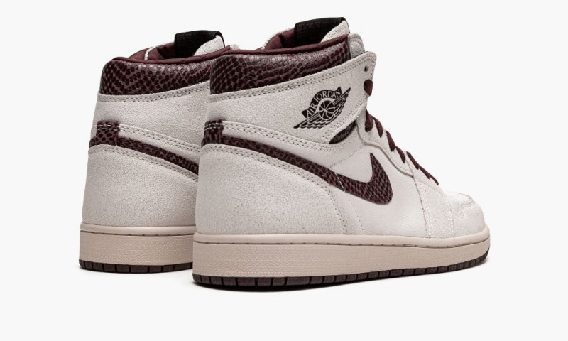 Nike Air Jordan 1 HIGH OG 'A Ma Maniere x' Miesten Kengät Valkoinen Viininpunainen | 601CPBRJH