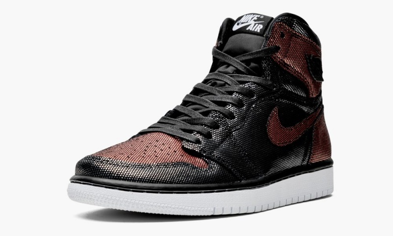 Nike Air Jordan 1 HI OG 'Fearless' Naisten Kengät Mustat Pinkki Kultaiset | 067PKTRWX