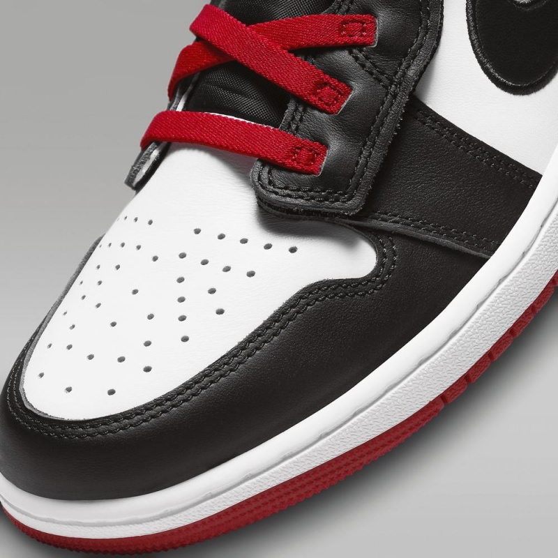 Nike Air Jordan 1 Hi FlyEase Miesten Kengät Punainen Valkoinen Mustat | 158NEJTVW