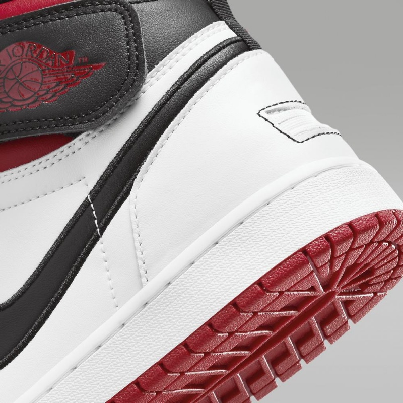 Nike Air Jordan 1 Hi FlyEase Miesten Kengät Punainen Valkoinen Mustat | 158NEJTVW