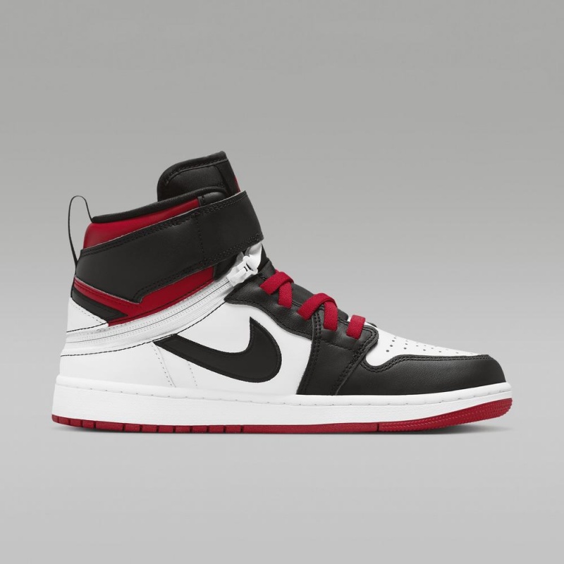 Nike Air Jordan 1 Hi FlyEase Miesten Kengät Punainen Valkoinen Mustat | 158NEJTVW