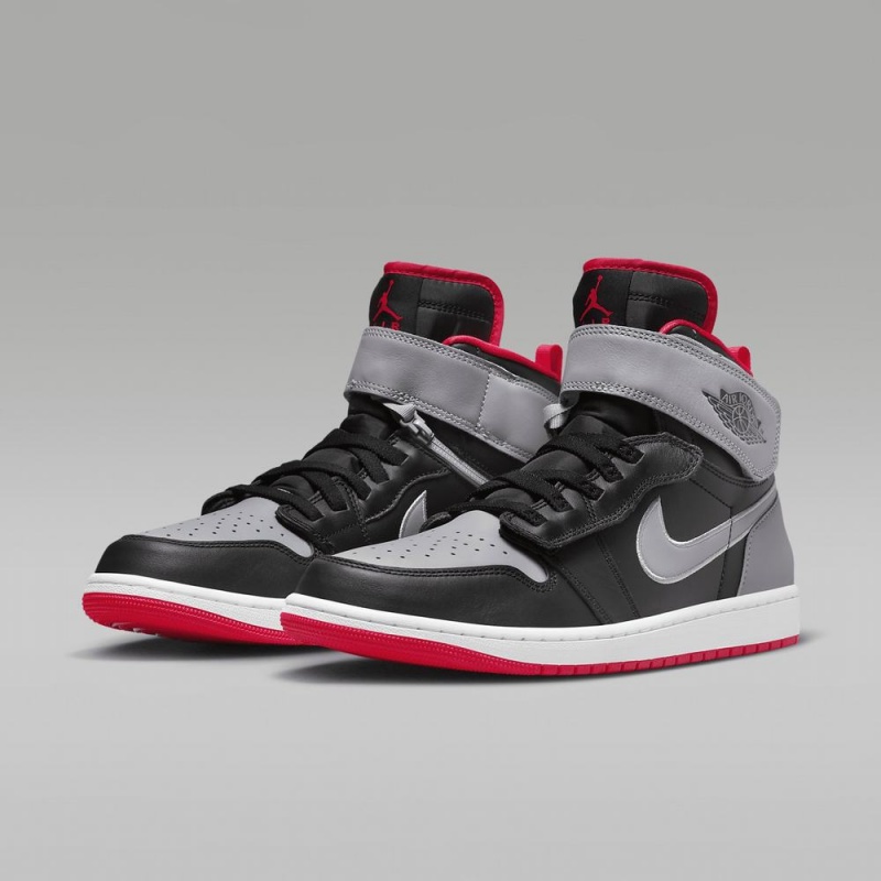 Nike Air Jordan 1 Hi FlyEase Miesten Kengät Harmaat Mustat | 317TUYOBD