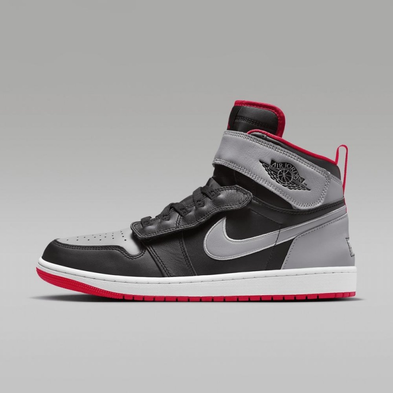 Nike Air Jordan 1 Hi FlyEase Miesten Kengät Harmaat Mustat | 317TUYOBD