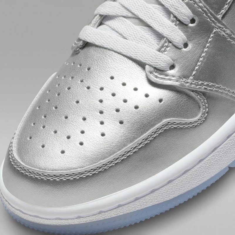 Nike Air Jordan 1 High G NRG Miesten Kengät Metal Hopea Valkoinen | 256OPXZSY