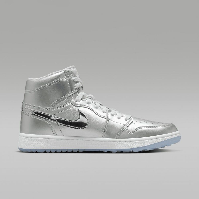 Nike Air Jordan 1 High G NRG Miesten Kengät Metal Hopea Valkoinen | 256OPXZSY