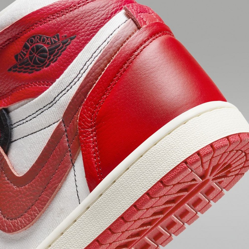 Nike Air Jordan 1 High Method of Make Naisten Kengät Punainen Mustat | 781ZGUMQC