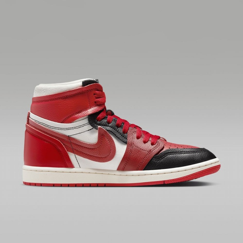 Nike Air Jordan 1 High Method of Make Naisten Kengät Punainen Mustat | 781ZGUMQC