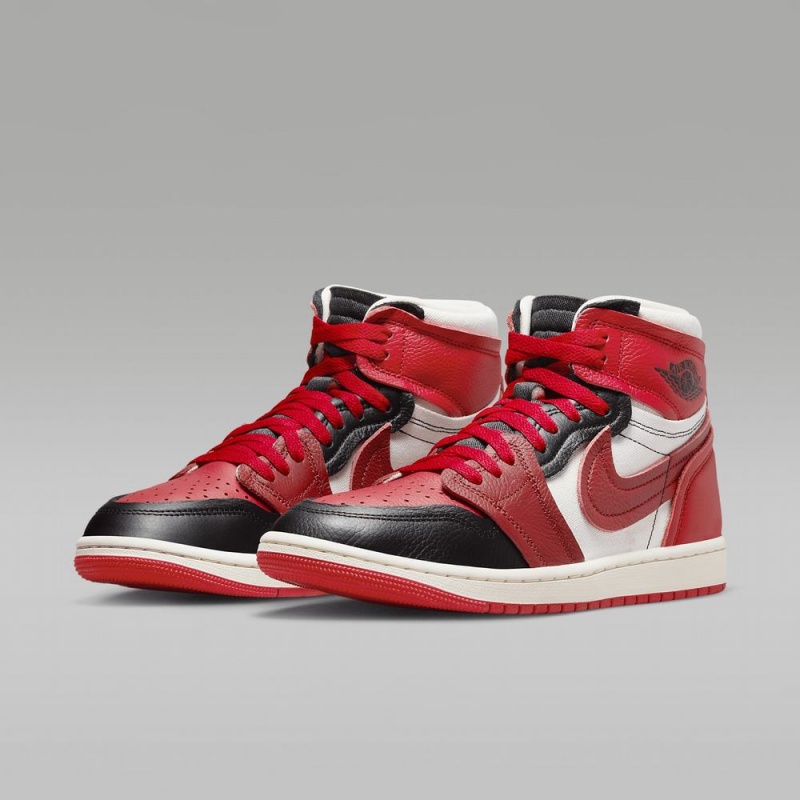 Nike Air Jordan 1 High Method of Make Naisten Kengät Punainen Mustat | 781ZGUMQC