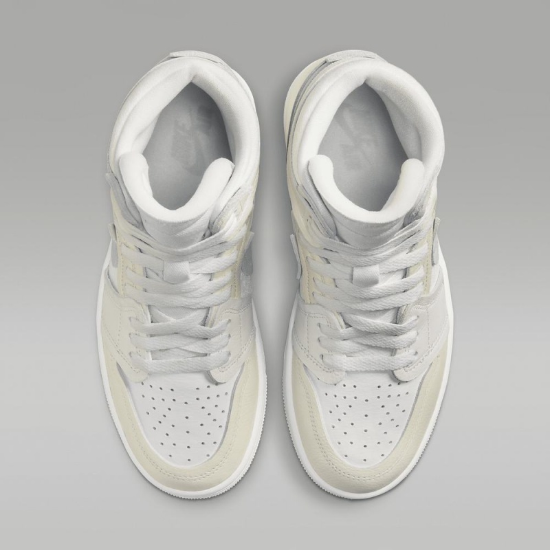 Nike Air Jordan 1 High Method of Make Naisten Kengät Valkoinen Vaaleankeltainen | 153RYDPNI