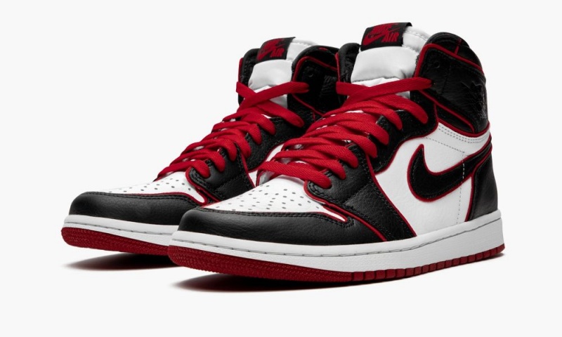 Nike Air Jordan 1 High OG 'Bloodline / Meant To Fly' Miesten Kengät Mustat Punainen Valkoinen | 948HLZABE