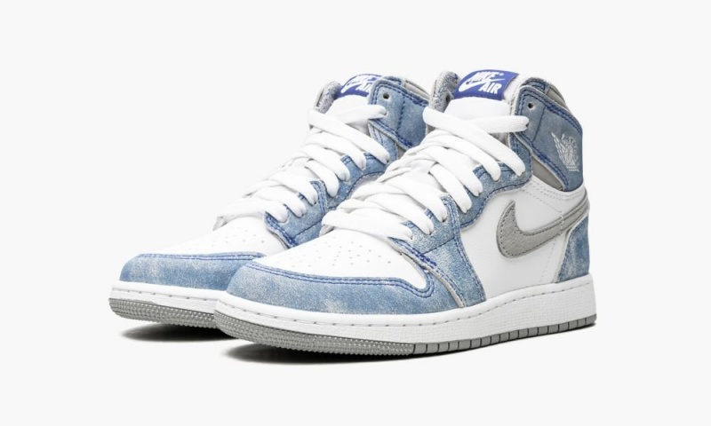 Nike Air Jordan 1 High OG GS 'Hyper Royal' Lasten Kengät Valkoinen Sininen | 649CGONMJ