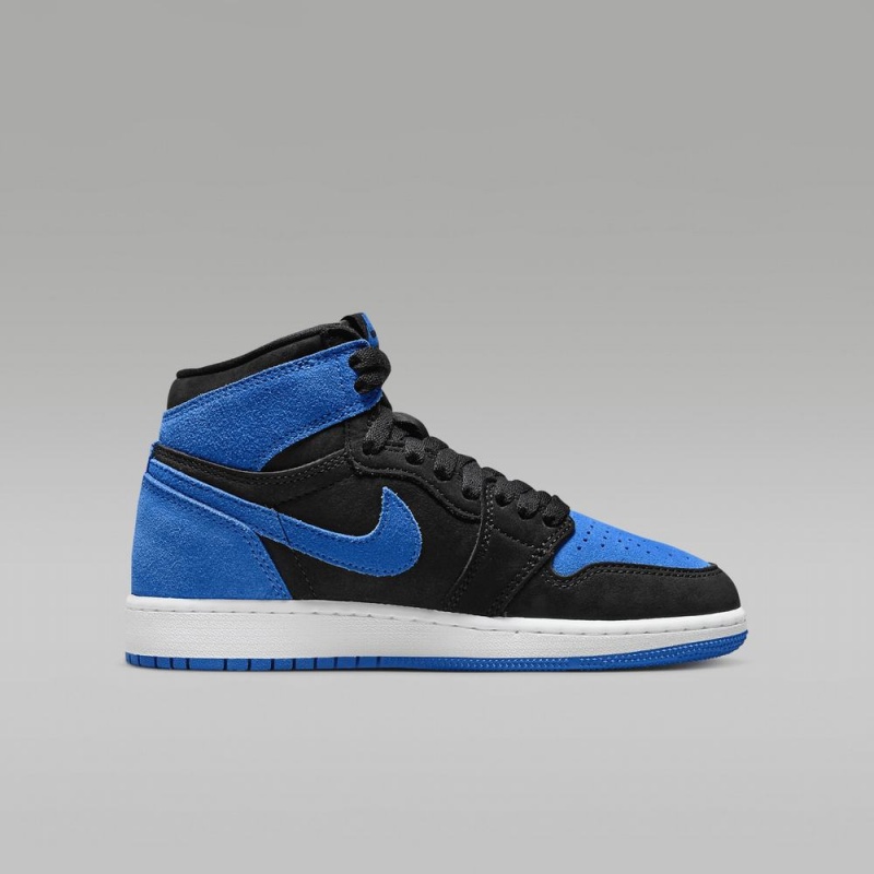 Nike Air Jordan 1 High OG Lasten Kengät Sininen Mustat | 108NLTIKW