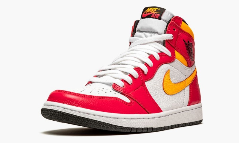 Nike Air Jordan 1 High OG 'Light Fusion Red' Miesten Kengät Vaaleanpunainen Valkoinen | 083MBHQJG