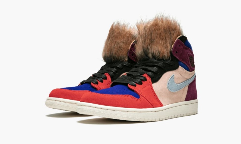 Nike Air Jordan 1 High OG NRG 'Aleali May - Court Lux' Naisten Kengät Viininpunainen Sininen | 958BQIJGN