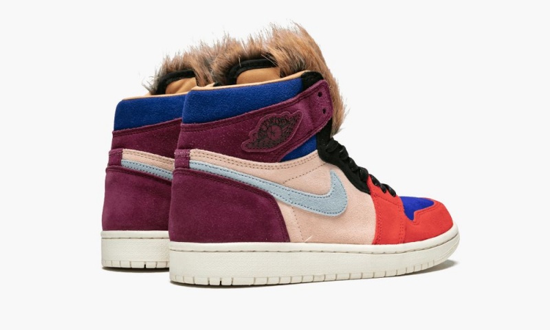 Nike Air Jordan 1 High OG NRG 'Aleali May - Court Lux' Naisten Kengät Viininpunainen Sininen | 958BQIJGN