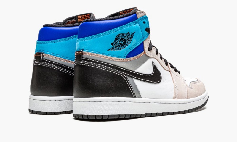 Nike Air Jordan 1 High OG 'Prototype' Miesten Kengät Valkoinen Monivärinen Oranssi | 715FRCBVO