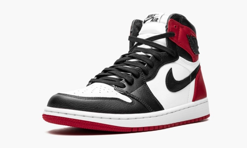 Nike Air Jordan 1 High OG 'Satin Black Varvas' Naisten Kengät Mustat Valkoinen Punainen | 036DIWURZ