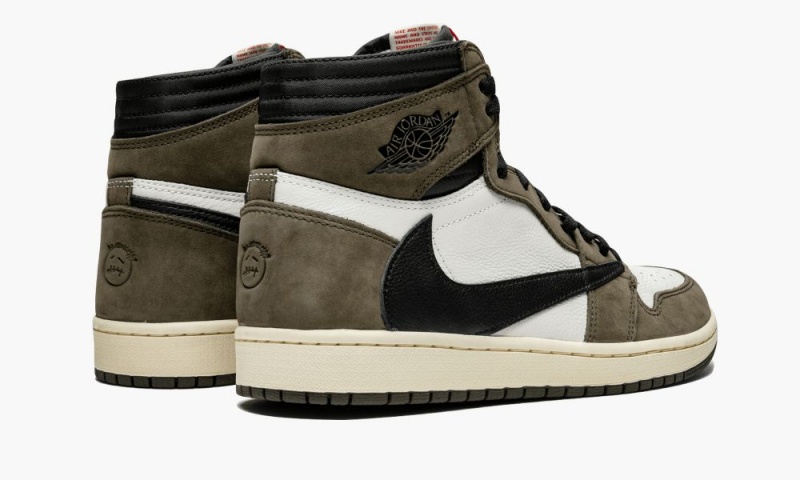 Nike Air Jordan 1 High OG TS SP 'Travis Scott' Miesten Kengät Tummanbeige Punainen | 675KBQGJT