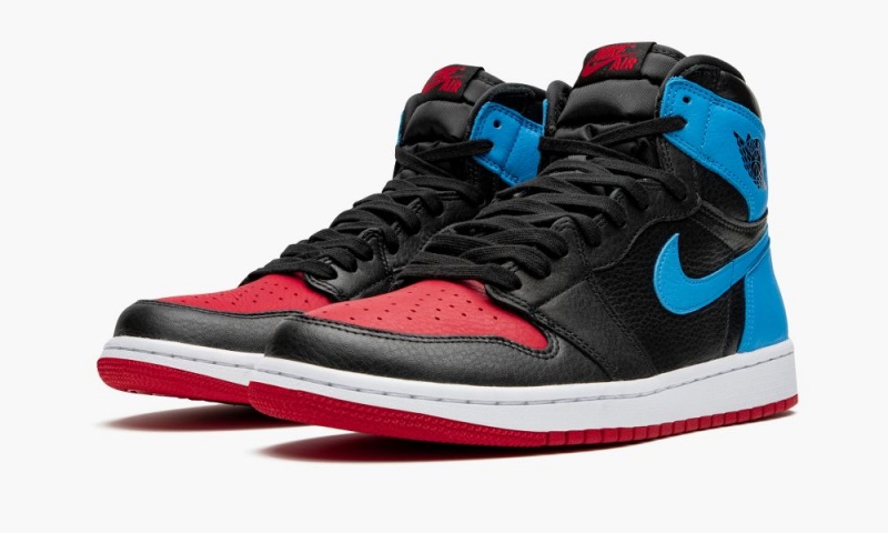 Nike Air Jordan 1 High OG 'UNC to Chicago' Naisten Kengät Mustat Tummansininen Punainen | 361CWSOHR
