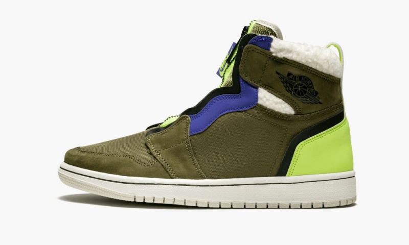 Nike Air Jordan 1 High ZIP UP Naisten Kengät Mustat | 615JKLRIB
