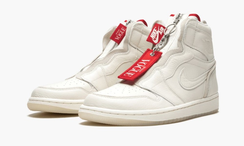 Nike Air Jordan 1 High Zip AWOK 'Vogue Sail' Naisten Kengät Punainen Valkoinen | 687KURTLN
