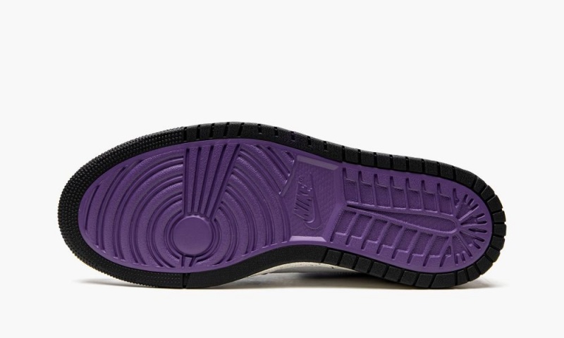 Nike Air Jordan 1 High Zoom Air CMFT 'Crater Purple' Miesten Kengät Valkoinen Violetit Mustat | 461LJDPSK
