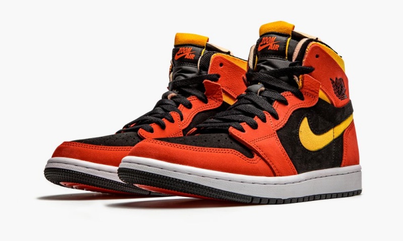 Nike Air Jordan 1 High Zoom CMFT 'Chile Red' Miesten Kengät Mustat Punainen Valkoinen | 314YGIHZC