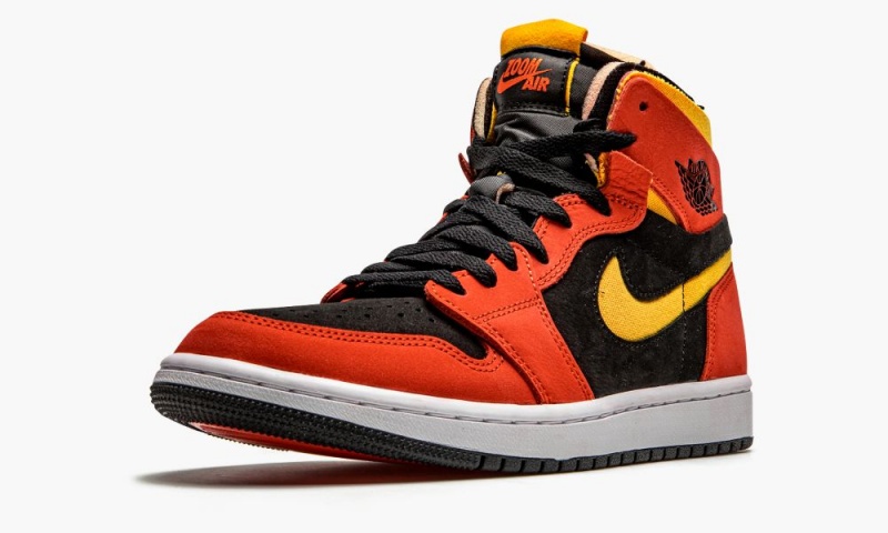 Nike Air Jordan 1 High Zoom CMFT 'Chile Red' Miesten Kengät Mustat Punainen Valkoinen | 314YGIHZC