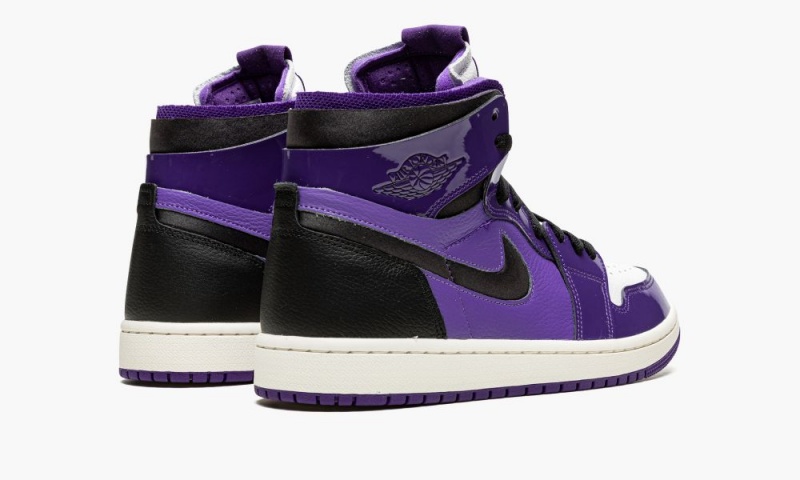 Nike Air Jordan 1 High Zoom CMFT 'Purple Kiiltonahka' Naisten Kengät Violetit Mustat | 347LJCMSQ