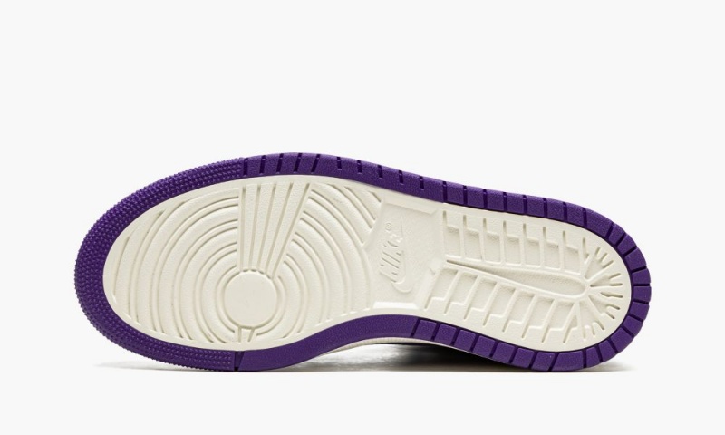 Nike Air Jordan 1 High Zoom CMFT 'Purple Kiiltonahka' Naisten Kengät Violetit Mustat | 347LJCMSQ