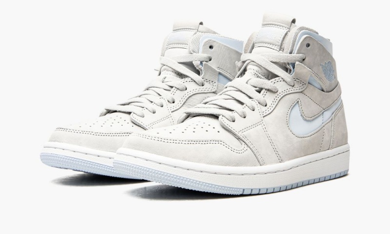 Nike Air Jordan 1 High Zoom CM 'Grey Fog' Naisten Kengät Harmaat Sininen Valkoinen | 479DUAVJK