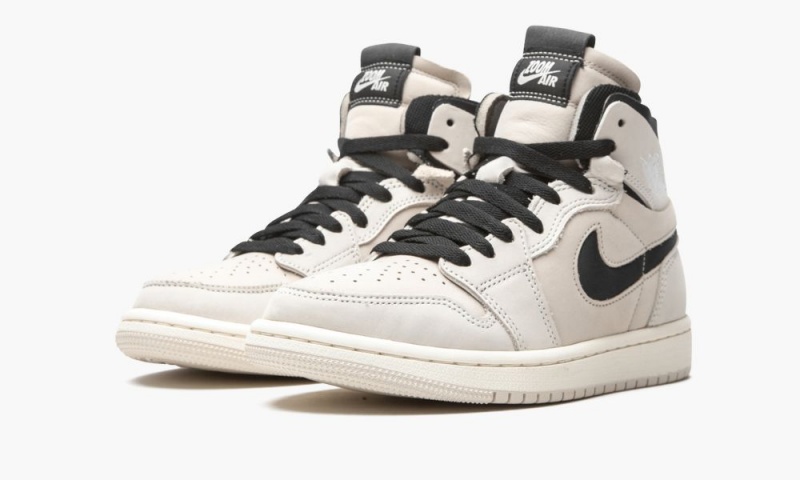 Nike Air Jordan 1 High Zoom CM 'Summit White' Naisten Kengät Valkoinen Mustat | 397LCSYVW