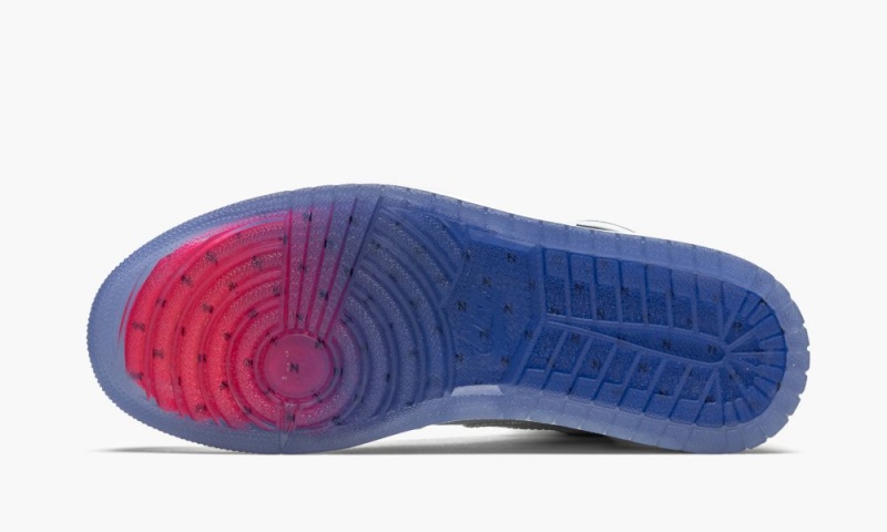 Nike Air Jordan 1 High Zoom 'Racer Blue' Miesten Kengät Valkoinen Sininen | 547LSRWTJ