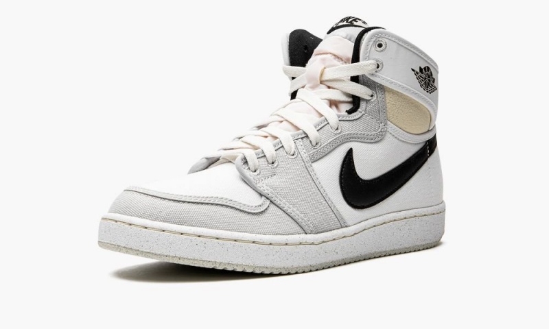 Nike Air Jordan 1 KO 'Greyscale' Miesten Kengät Valkoinen Vaaleanharmaat Mustat | 263KAZJLB