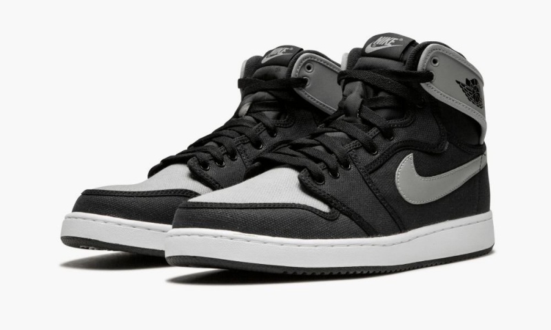 Nike Air Jordan 1 KO High OG Miesten Kengät Mustat Harmaat Valkoinen | 867MZFXBC