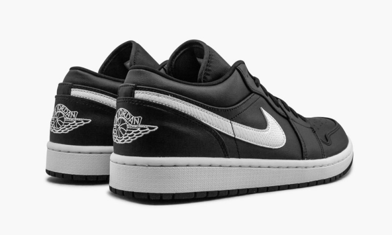 Nike Air Jordan 1 Low 'Black/White' Naisten Kengät Mustat Valkoinen | 514TSNAYE