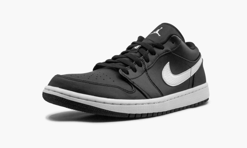 Nike Air Jordan 1 Low 'Black/White' Naisten Kengät Mustat Valkoinen | 514TSNAYE