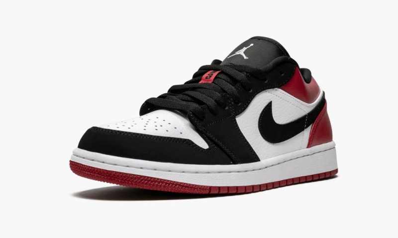 Nike Air Jordan 1 Low 'Black Varvas' Miesten Kengät Valkoinen Mustat | 657SLUYVM