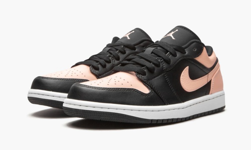 Nike Air Jordan 1 Low 'Crimson Tint' Miesten Kengät Mustat Punainen Valkoinen | 078QVYHBW