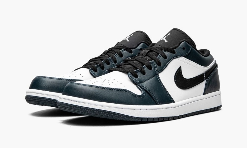 Nike Air Jordan 1 Low 'Dark Teal' Miesten Kengät Laivastonsininen Mustat | 437DYZOGX