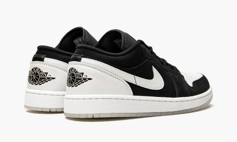 Nike Air Jordan 1 Low 'Diamond' Miesten Kengät Valkoinen Mustat | 460BKHITN