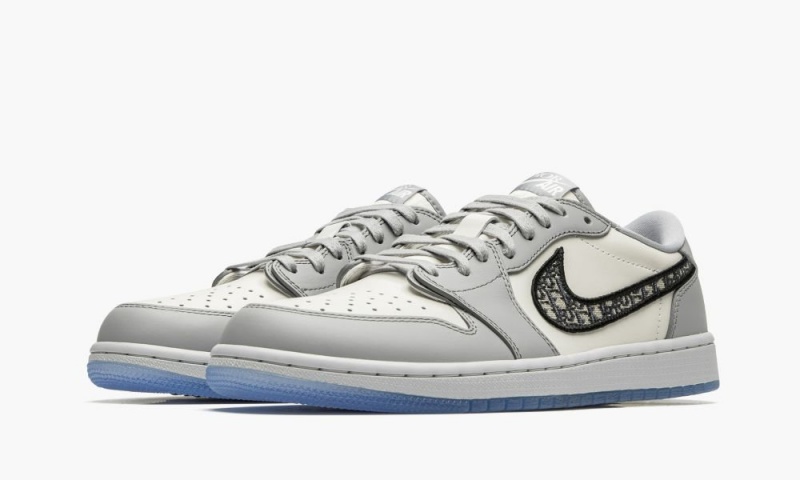 Nike Air Jordan 1 Low 'Dior' Miesten Kengät Harmaat | 723FYCUZA