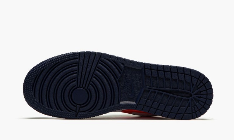 Nike Air Jordan 1 Low (GS) 'Game Time' Lasten Kengät Valkoinen Punainen Sininen | 896SKAGJE