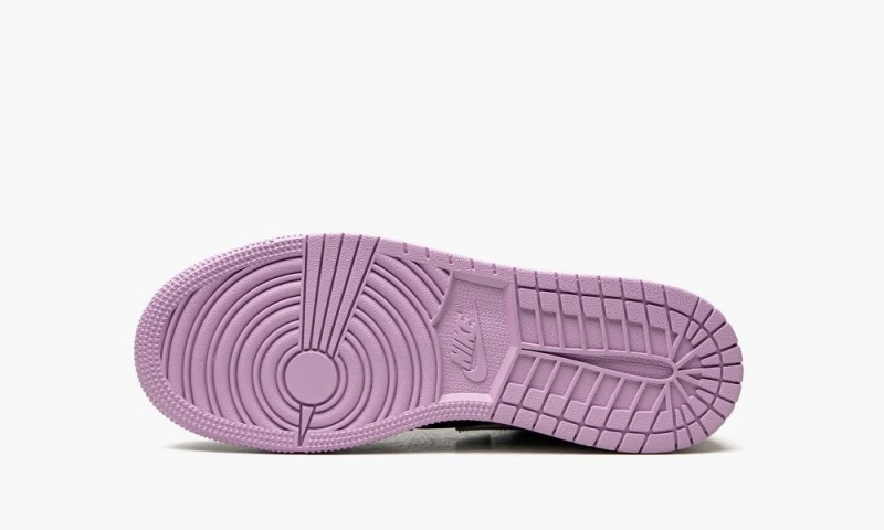 Nike Air Jordan 1 Low GS 'Houndstooth' Lasten Kengät Mustat Valkoinen Violetit | 254PCWNKU